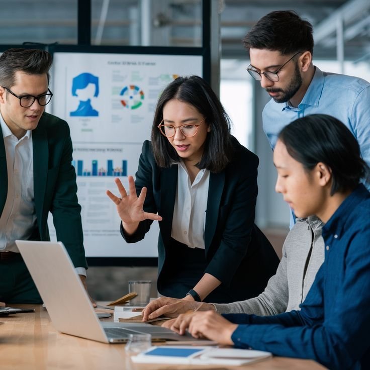 Workforce optimization and HR support visual